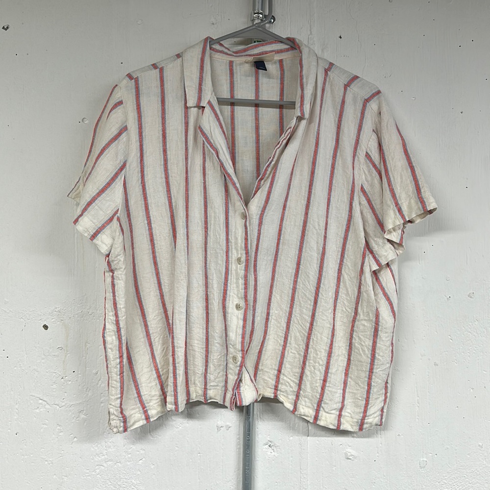 NWOT Button Up Blouse